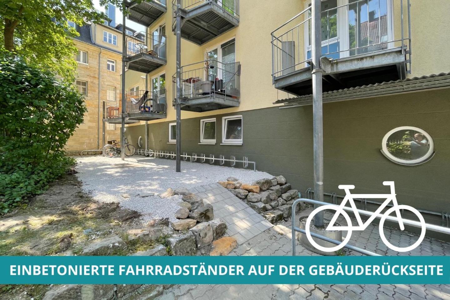 Apt Wahnfried Nr1 - Cityapartment Mit Kueche, Duschbad, Balkon, Parkplatz - Zentral Aber Ruhig Bayreuth Extérieur photo