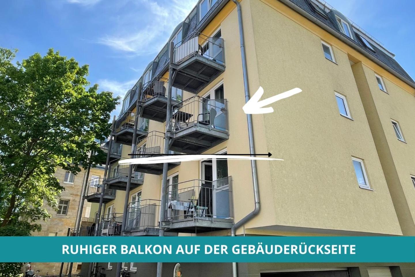 Apt Wahnfried Nr1 - Cityapartment Mit Kueche, Duschbad, Balkon, Parkplatz - Zentral Aber Ruhig Bayreuth Extérieur photo