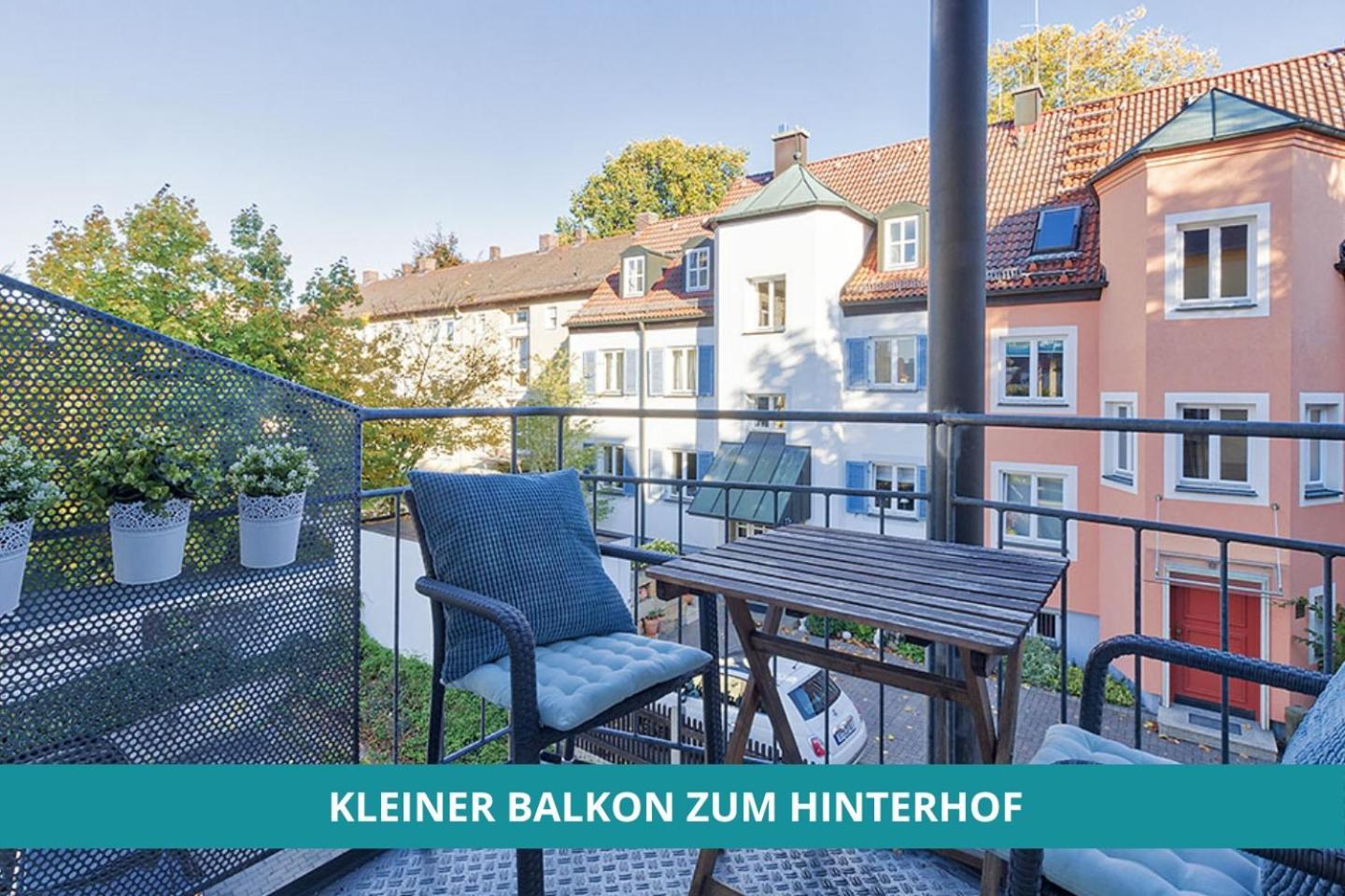 Apt Wahnfried Nr1 - Cityapartment Mit Kueche, Duschbad, Balkon, Parkplatz - Zentral Aber Ruhig Bayreuth Extérieur photo
