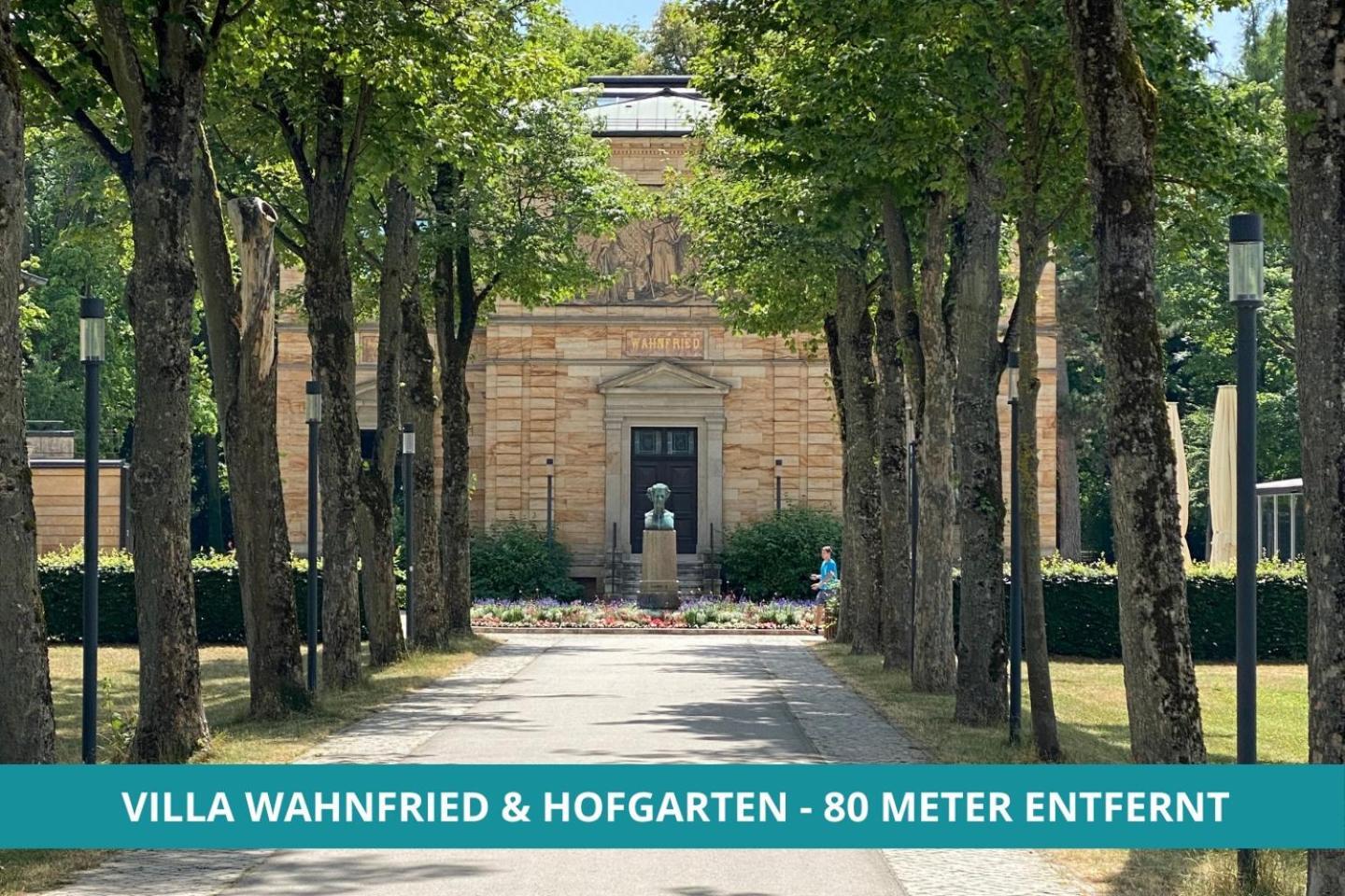Apt Wahnfried Nr1 - Cityapartment Mit Kueche, Duschbad, Balkon, Parkplatz - Zentral Aber Ruhig Bayreuth Extérieur photo